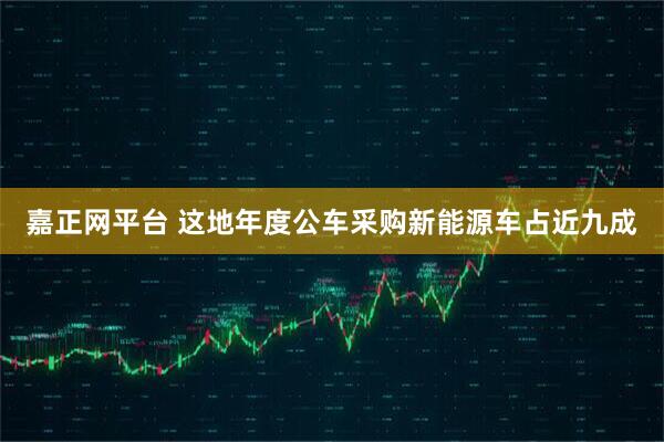嘉正网平台 这地年度公车采购新能源车占近九成