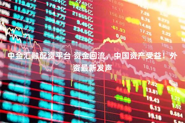 中金汇融配资平台 资金回流，中国资产受益！外资最新发声